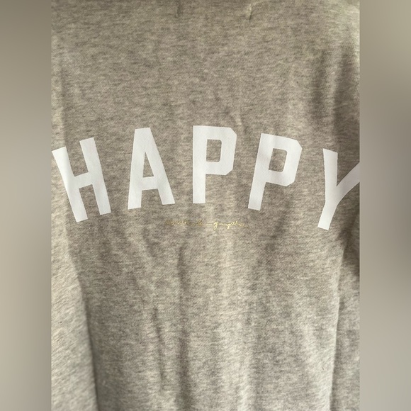 SOLD ON CROSSPOST NWT Spiritual Gangster Full Zip HAPPY Hoodie 💜💜 - Picture 6 of 7